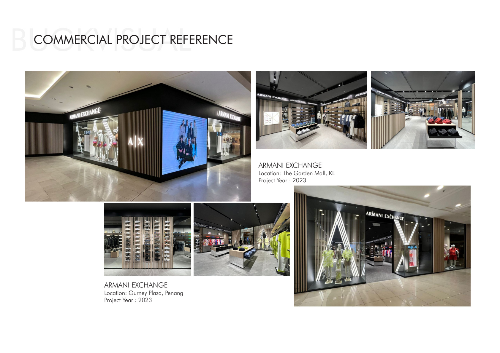Original company profile page 15: ARMANI EXCHANGE