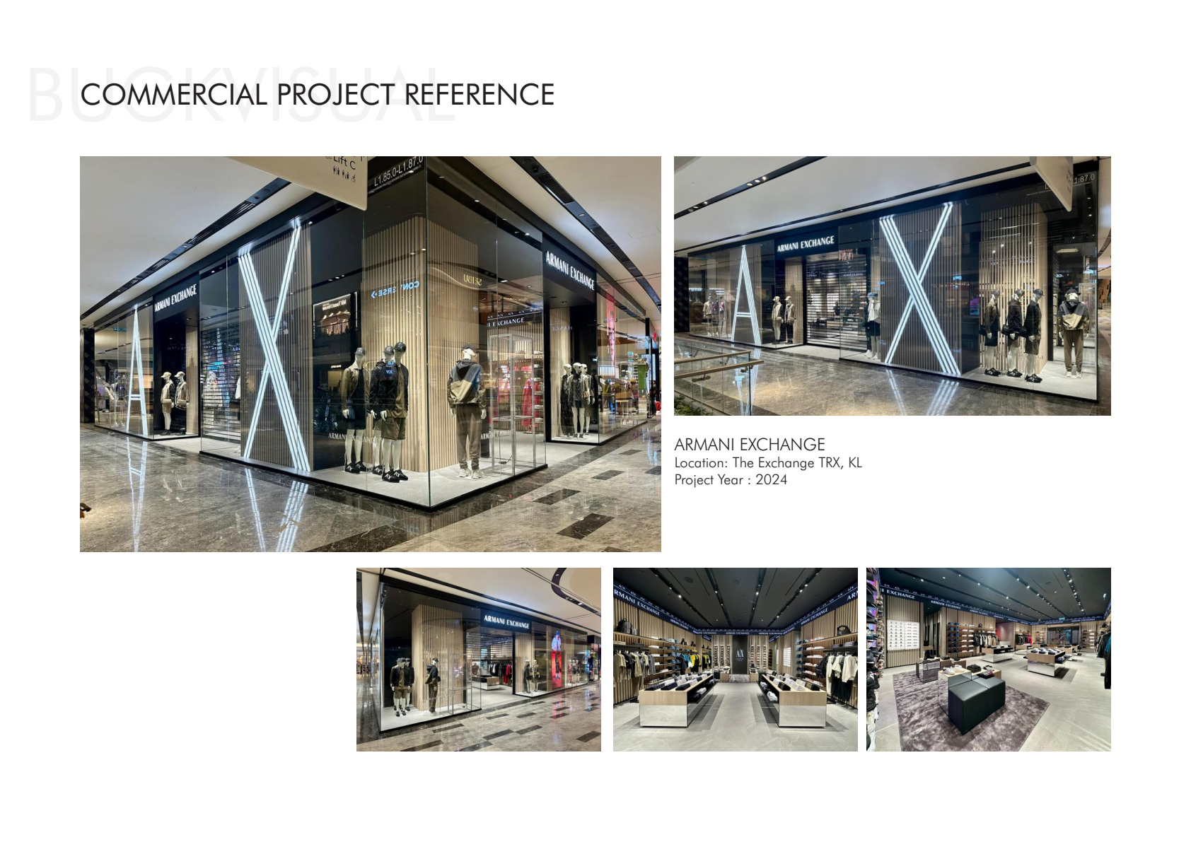 Original company profile page 16: ARMANI EXCHANGE