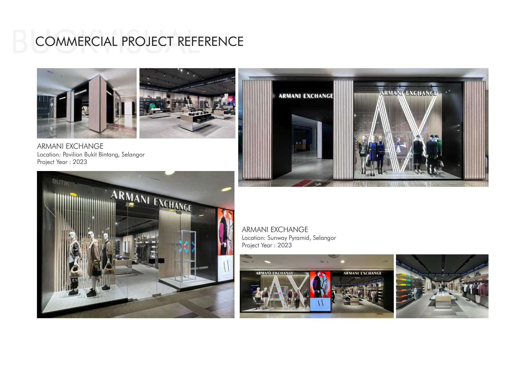 Original company profile page 17: ARMANI EXCHANGE