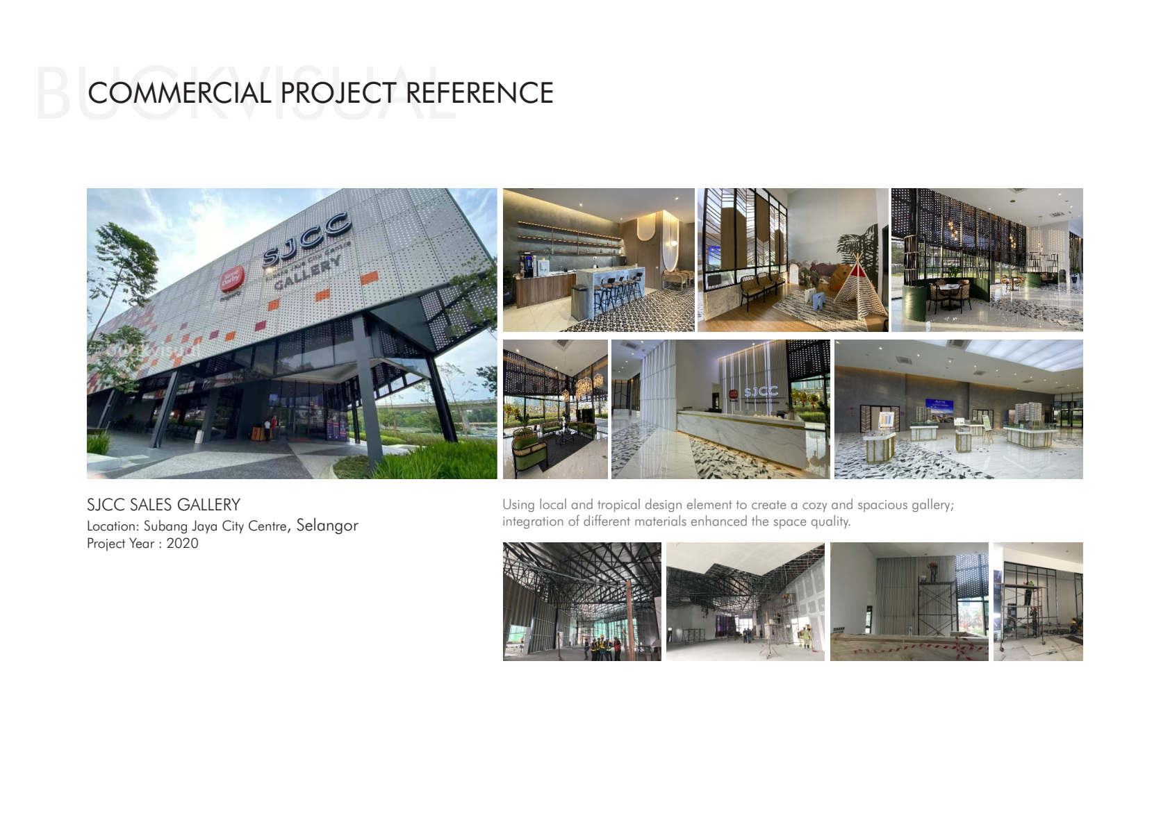 Original company profile page 20: SJCC SALES GALLERY