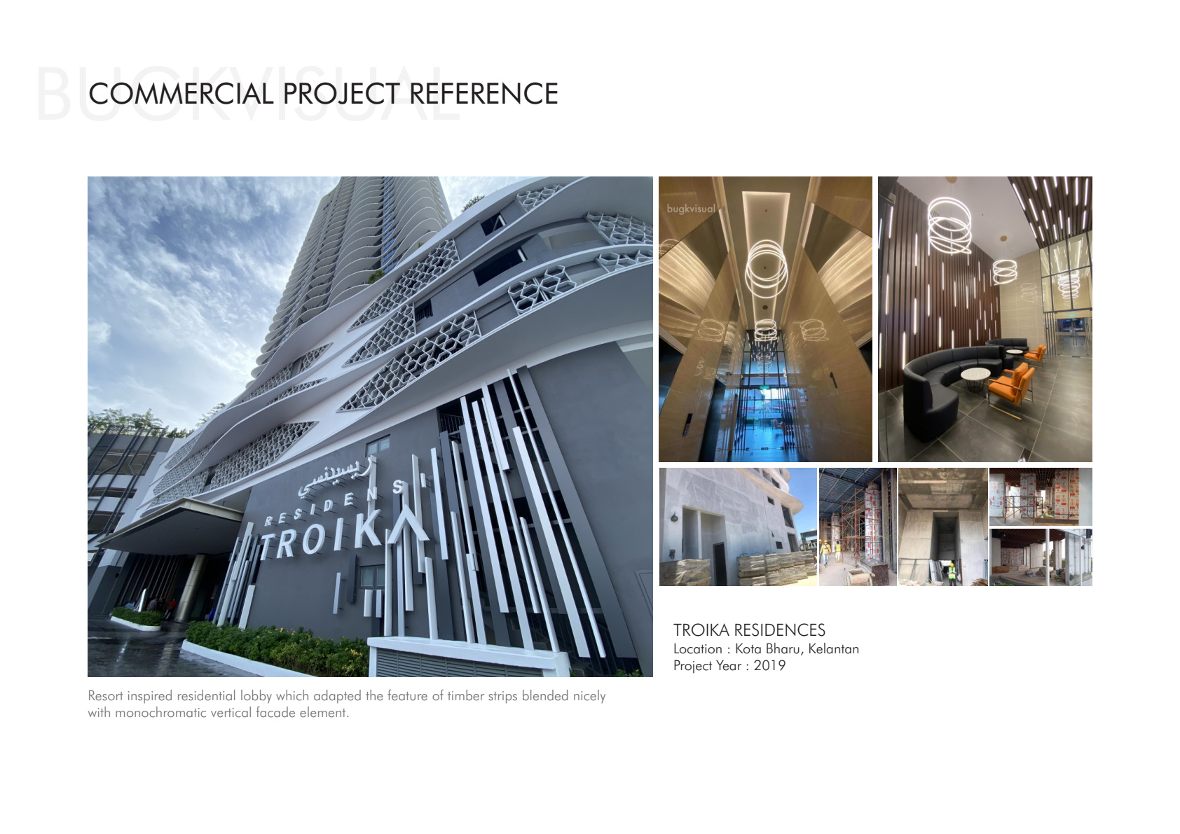 Original company profile page 22: TROIKA RESIDENCES