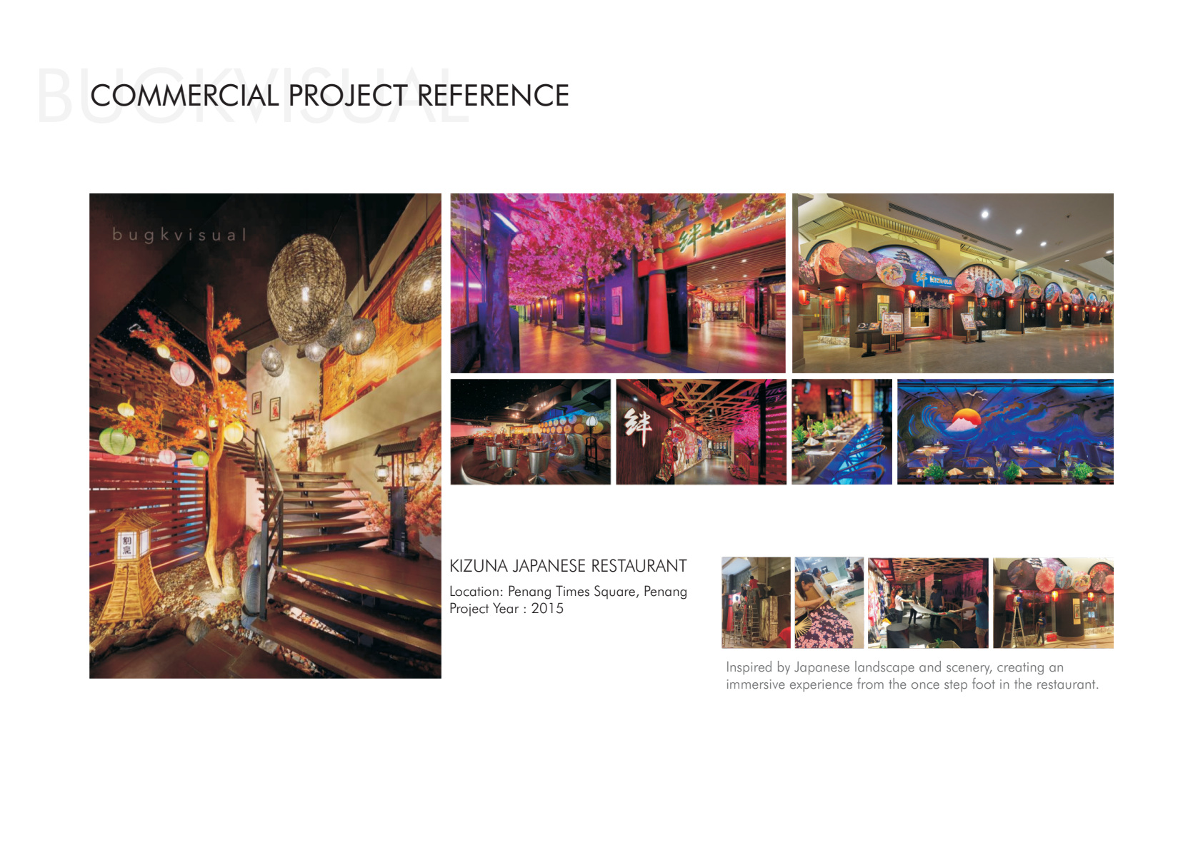 Original company profile page 25: KIZUNA JAPANESE RESTAURANT
