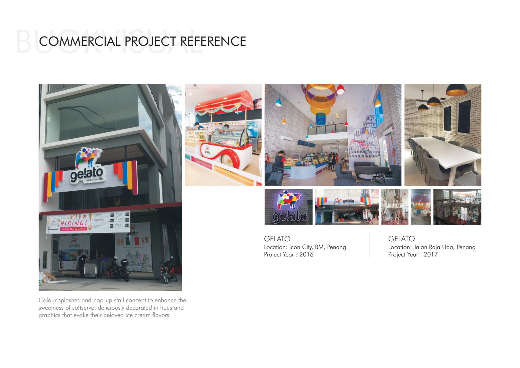 Original company profile page 36: GELATO