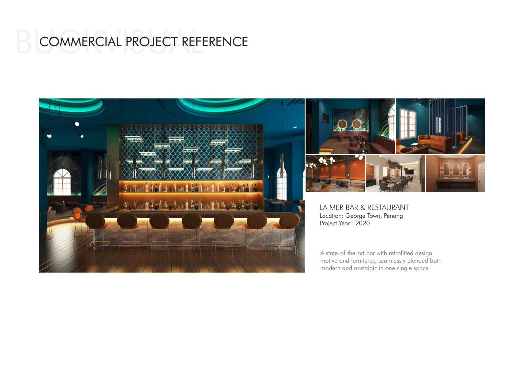 Original company profile page 37: LA MER BAR & RESTAURANT